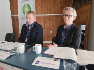 Arild Olsbakk og Birgit Grimstad fortsetter som styreleder og nestleder. 