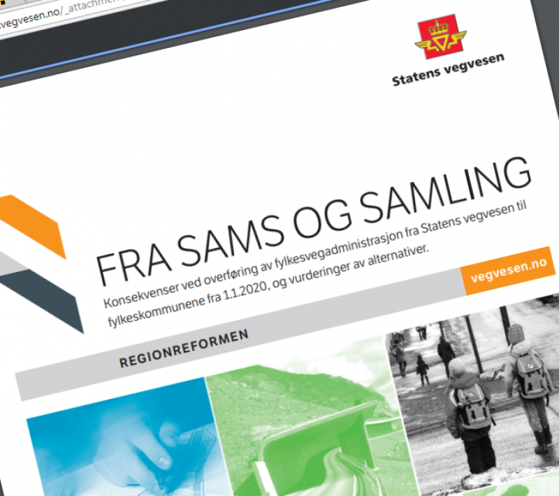 Rapporten fra arbeidsgruppa som vurderer endringer i vedadministrasjonene i Norge