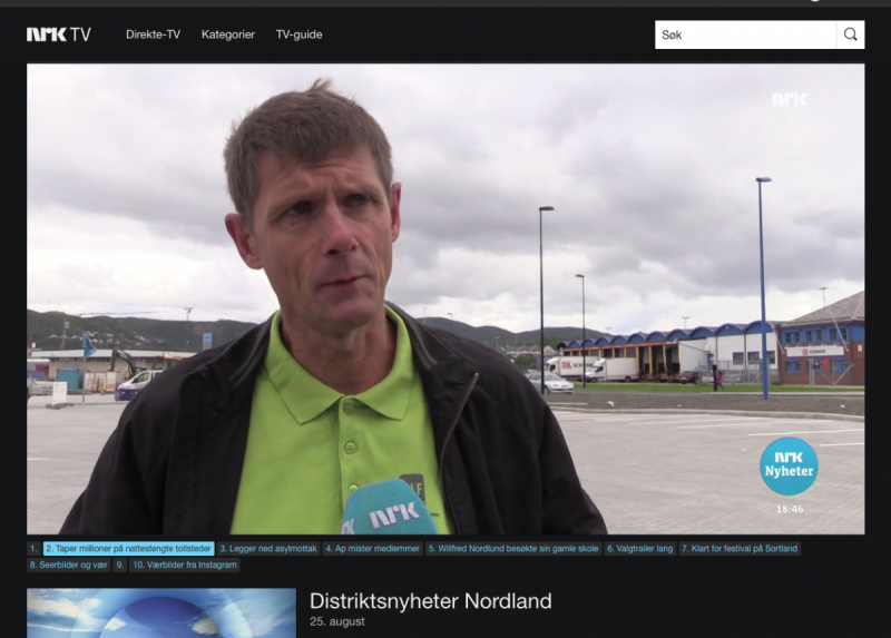 Til NRK uttrykte Frank Lauritz Jensen lastebilnæringens misnøye med den reduserte åpningstiden
