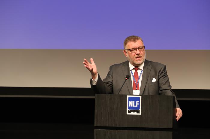 -Nå må NLFs medlemsbedrifter sørge for at de økte kostnadene dekkes inn ved å legge på prisene, sier Geir A. Mo, Foto: André Kjernsli