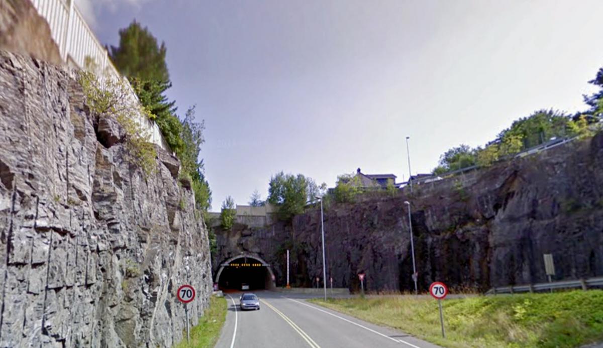 Rasfare - tunnel stenges