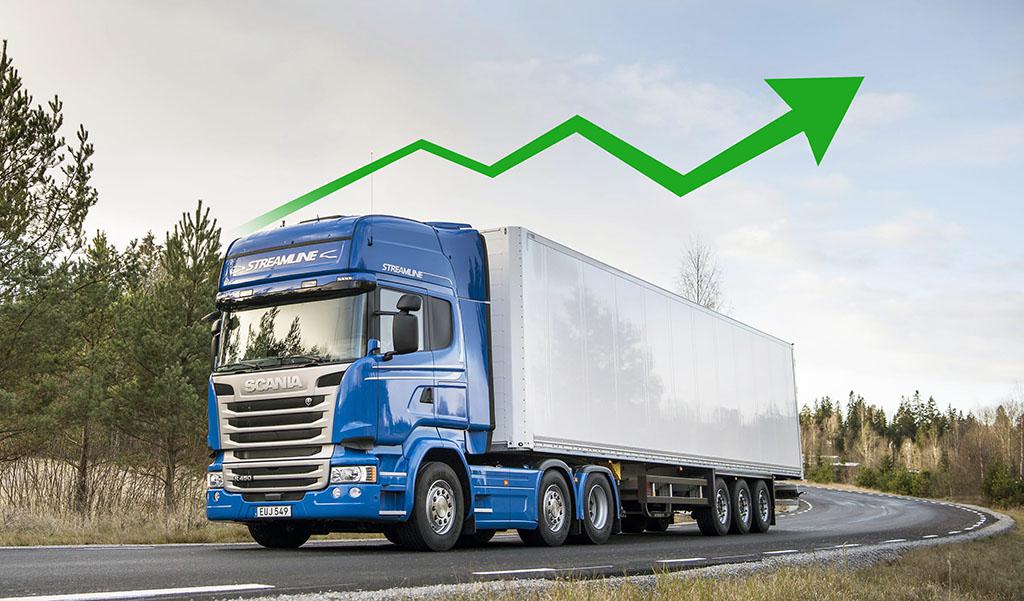 Scania trakk det lengste strået i 2015