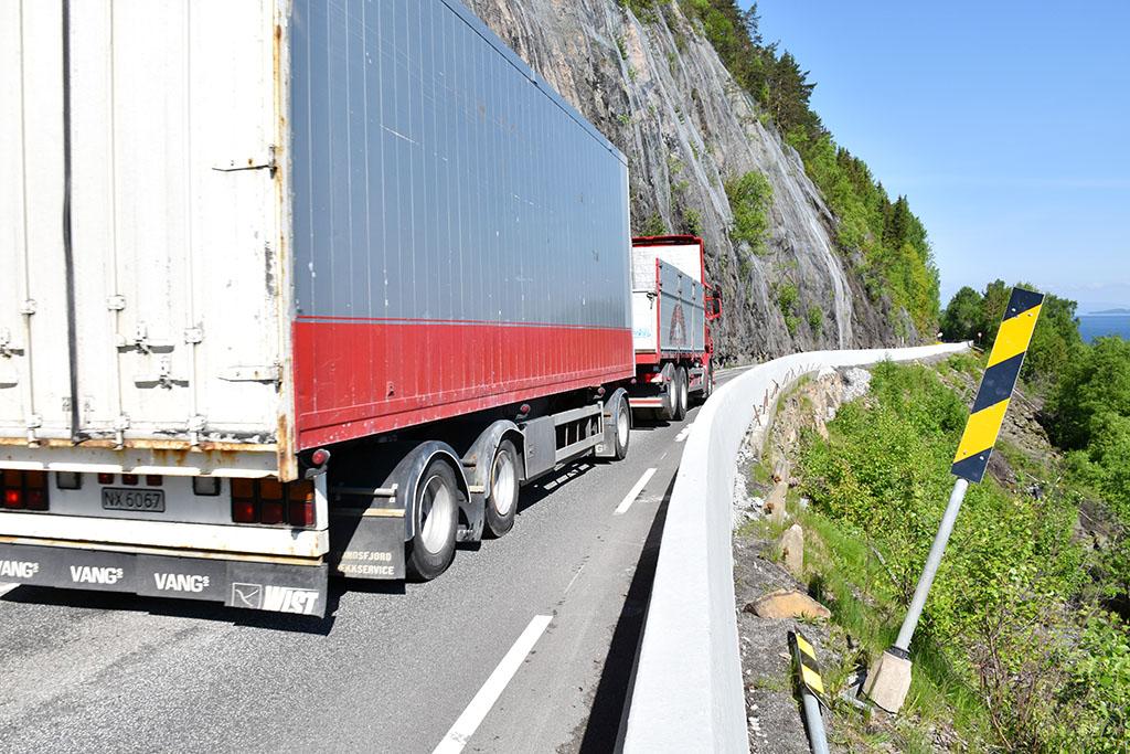 TØI-rapport: Norske veger uegnet for tungtransport