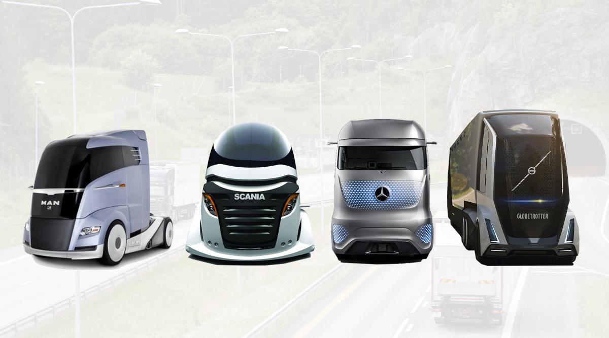 Se "de fire store" i debatt om lastebilens fremtid