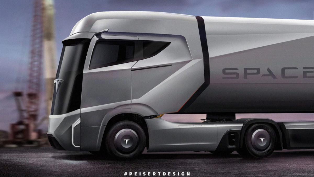 Slik kan Teslas nye lastebil se ut