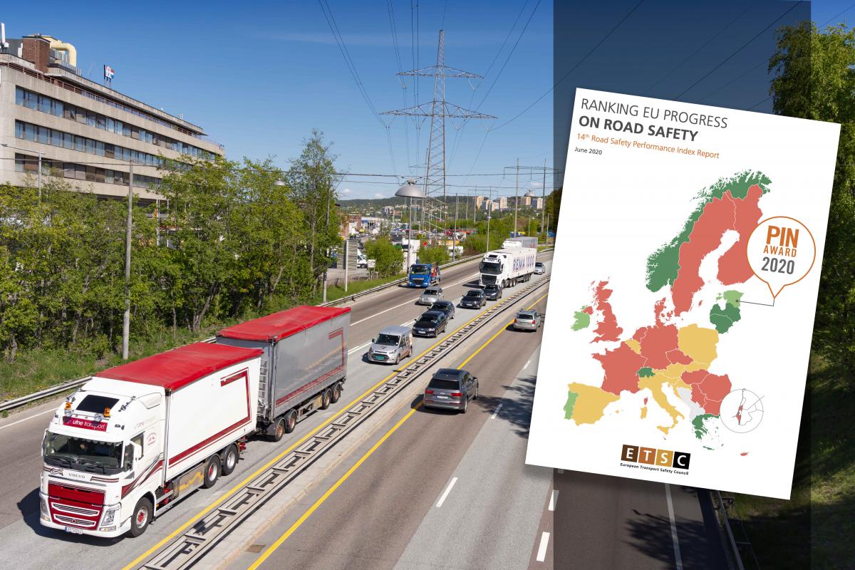 Norge best på trafikksikkerhet i Europa