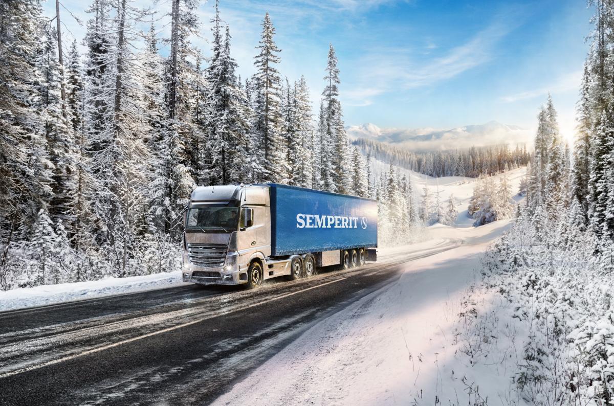 Dekkmann introduserer Semperit Winter for lastebil!