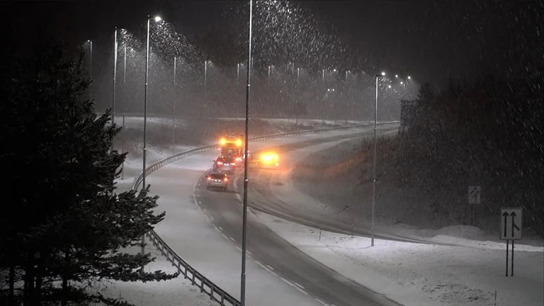 Kan komme 40 centimeter snø, trafikantene må være ekstra obs