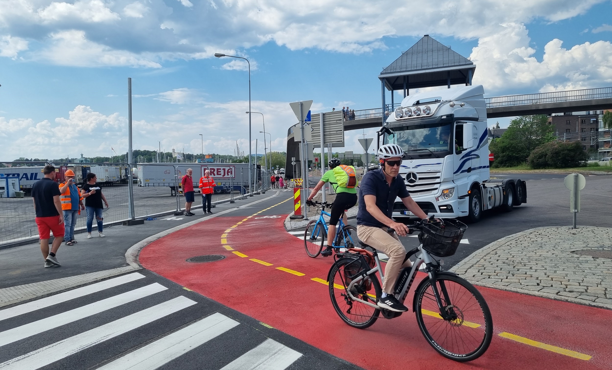 Statens vegvesen endrer rundkjøring etter varsel fra NLF 