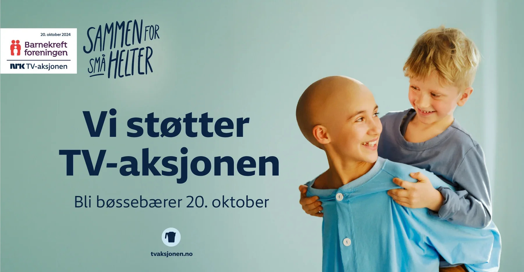 Norges Lastebileier-Forbund støtter TV-aksjonen 2024 - bli med du også!