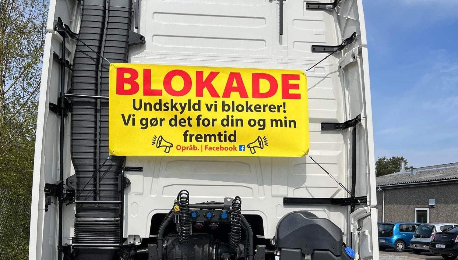 Danskene avlyser lastebildemonstrasjon  