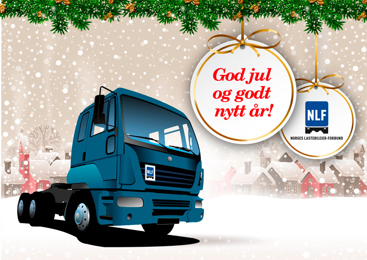 Norges Lastebileier-Forbund ønsker alle en riktig god jul!