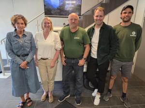 Møte med Ap hos Bendiks transport