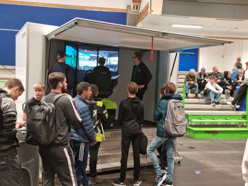 Fra opplæringskontoret sin stand under yrkes NM