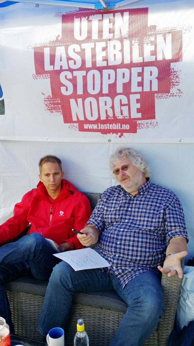 TV Tellef Inge Mørland fra Arbeiderpartiet og Øystein Haga fra Venstre