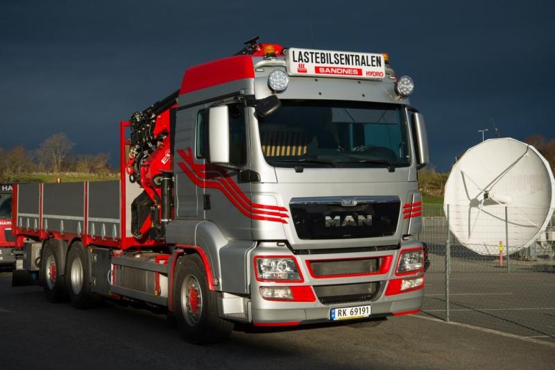 Kranbil med 40tm m/jibb