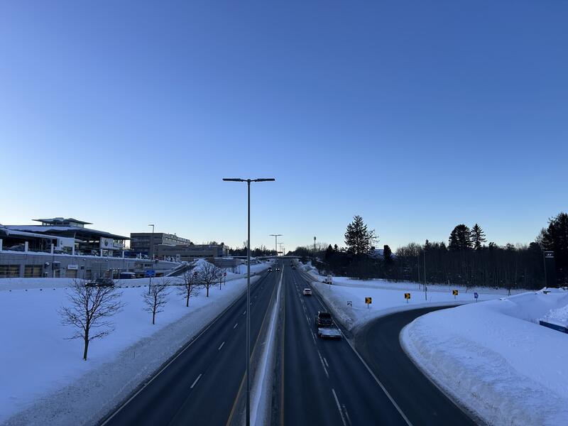 Snøen er kommet til Trøndelag