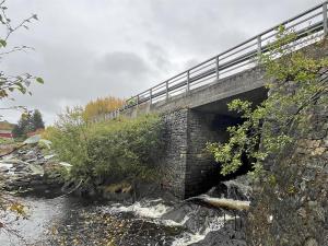 Kverndammen bru. (Foto: Martin Wikstrøm, Trøndelag fylkeskommune).
