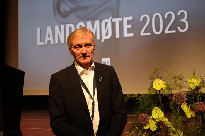 TAKKER FOR SEG: Alv Ervik går av som nestleder i forbundsstyret. Foto: Elisabeth Nodland