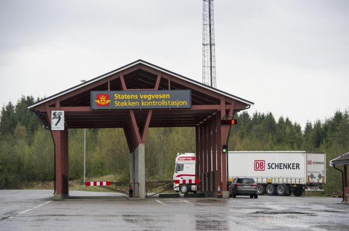 Støkken kontrollstasjon ved Vestby på E6 sydgående. Foto: NLF/ Jon Terje Hellgren Hansen.