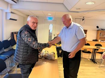 Bjørn Mork mottok 40-års merket