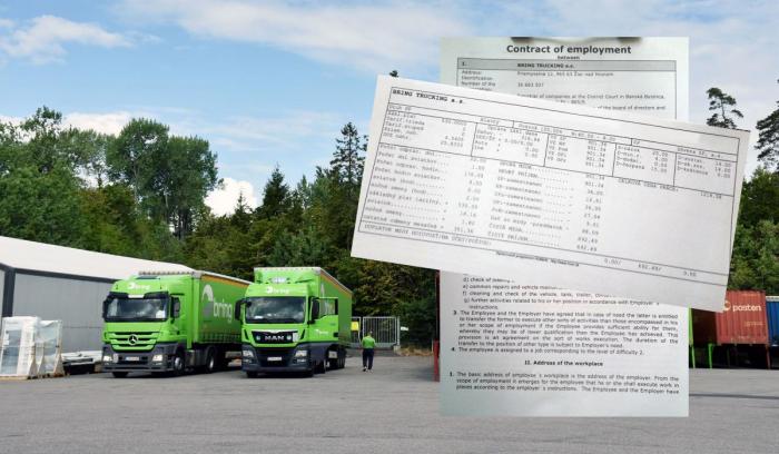I fjor kom det frem at Bring også har brutt lønnsbestemmelsene ved sjåfører ansatt i det slovakiske datterselskapet Bring Trucking. Foto: Stein Inge Stølen
