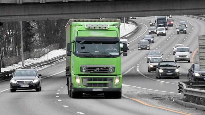 De slovakisk-registrerte lastebilene fra Bring Trucking er et vanlig syn på norske veier. Illustrasjonsfoto: Stein Inge Stølen
