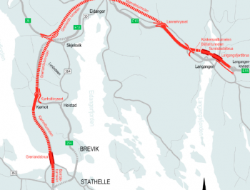 E18 Dørdal - Landgangen