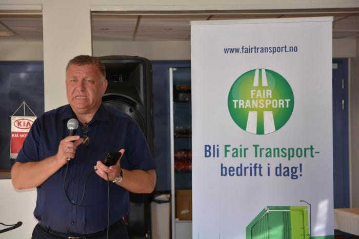 NLF-direktør Geir A. Mo er fornøyd med lovendringen, som kan føre til langt likere konkurransevilkår for transportnæringen. (Foto: NLF)