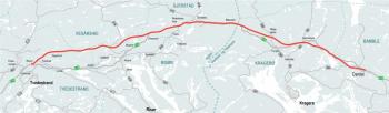 E18 Tvedestrand - Bamble