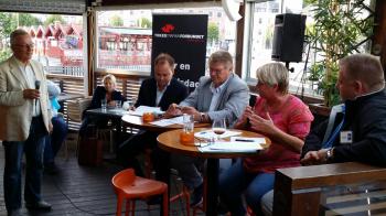 Paneldeltakerne hadde mye de skulle ha sagt om allmenngjøring. Foto: NLF/Kari Brun Ågotnes