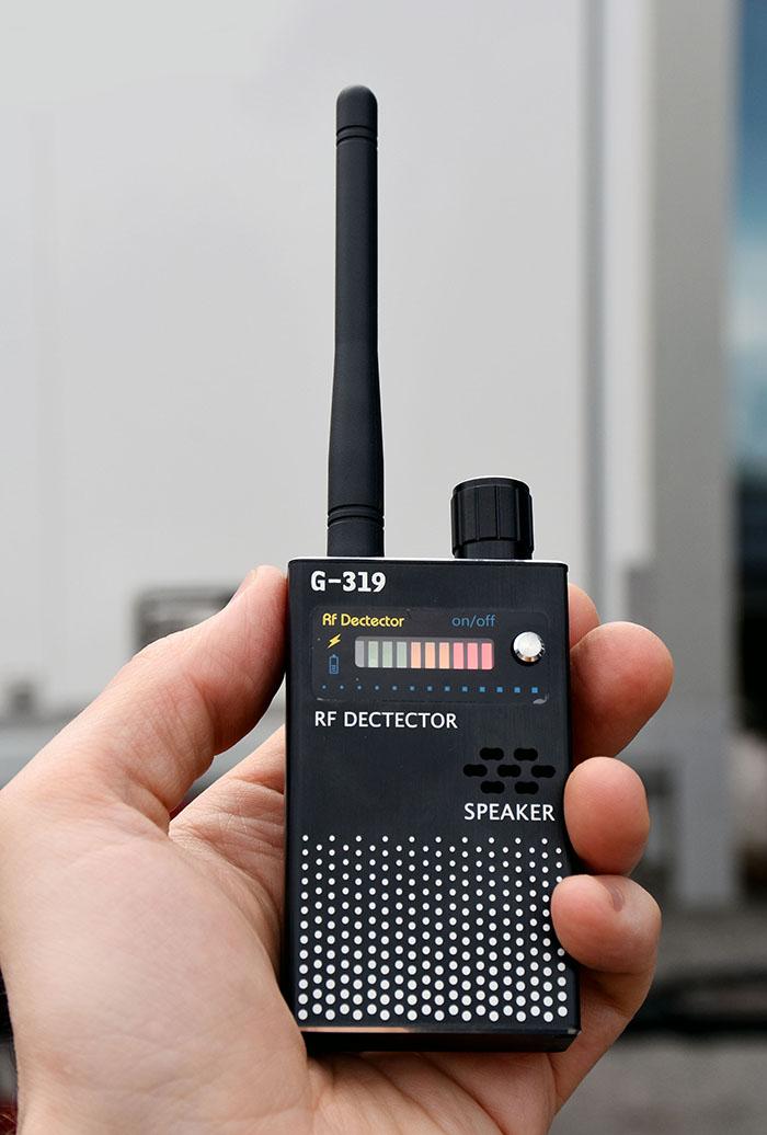 Signaldetektoren er av typen Eilimy G-319 og koster rundt 400 kroner. Foto: Stein Inge Stølen