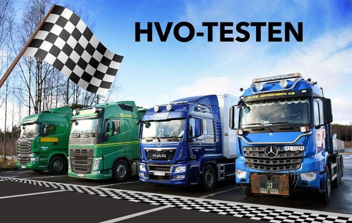 Den 1. mars gikk startskuddet for NLFs HVO-test. De fire bilene skal tilbakelegge 100 000 kilometer og kjører utelukkende på syntetisk biodiesel. Foto: Stein Inge Stølen