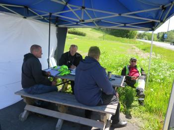 Medlemmer stiller opp