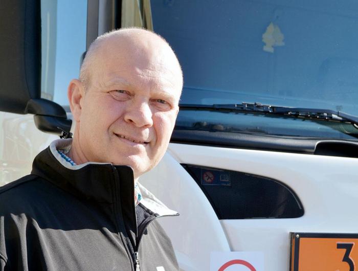 Prosjektleder Jens Olaf Rud i NLF ønsker å eliminere ulovlig mobilbruk blant yrkessjåfører. Foto: Stig Odenrud