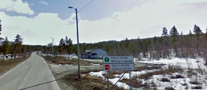 NÅ: Slik ser dagens tollsted ut. Foto: Skjermdump fra Google