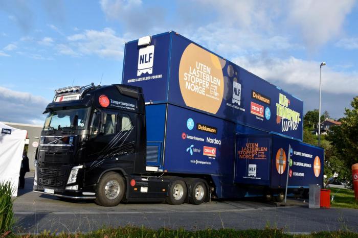 NLF-traileren ruller videre gjennom hele Norge. Foto: Stein Inge Stølen