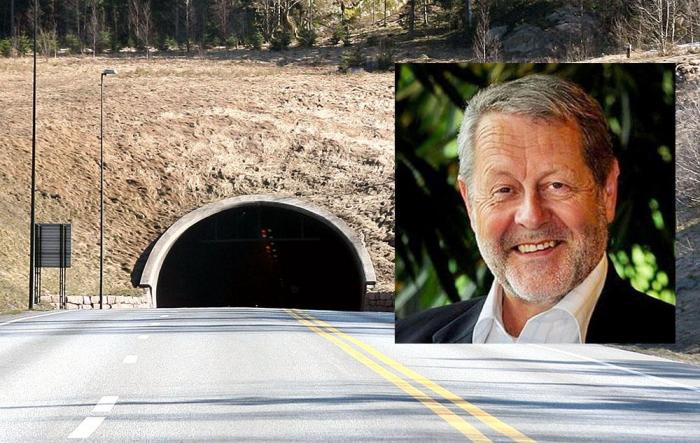 Leder i OBV, Olav Ellefset tror et nytt tunnelløp under Oslofjorden er et stort feilsteg. Foto: Statens vegvesen / OBV.no