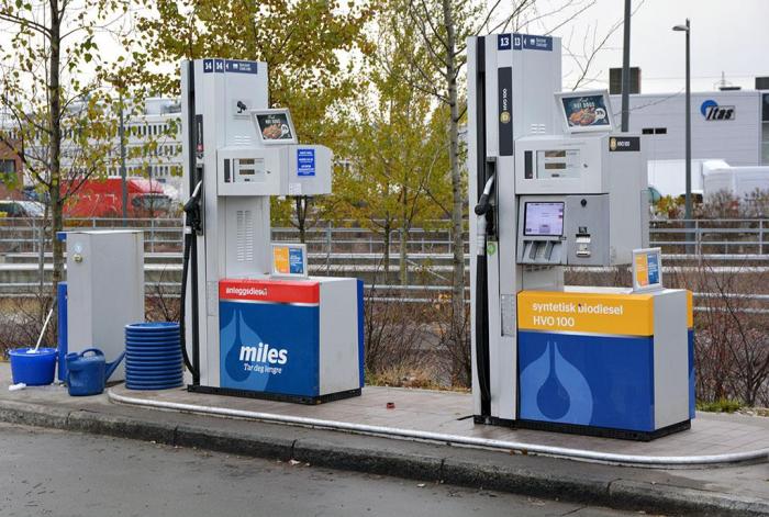 Statoils syntetiske biodiesel HVO 100 er allerede tilgjengelig på stasjoner landet rundt. Foto: Stein Inge Stølen