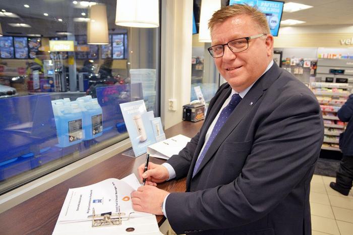 Administrerende direktør i NLF, Geir A. Mo, er godt fornøyd med avtalen. Foto: Stein Inge Stølen