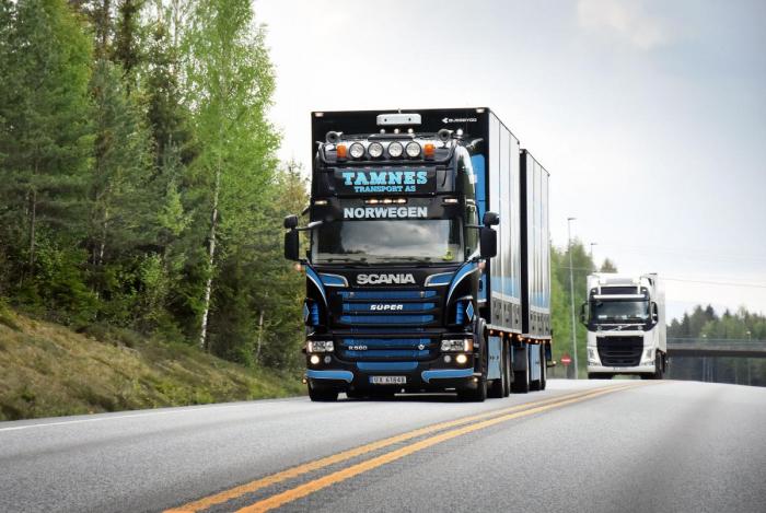 Fair Transport-bedriften Tamnes Transport er en av totalt 68 NLF-bedrifter som har fått tilskudd gjennom Enova-programmet. Foto: Stein Inge Stølen