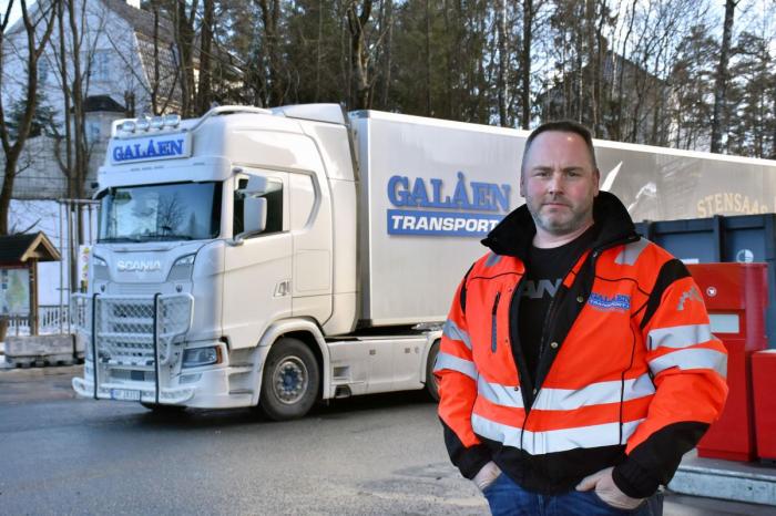 Torkil Ophuus mener det økende antallet østeuropeiske lastebiler på norske veger utgjør en helsetrussel for norske yrkessjåfører. Foto: Stein Inge Stølen