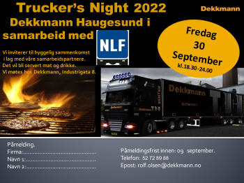 Truckers night Dekkmann Haugesund