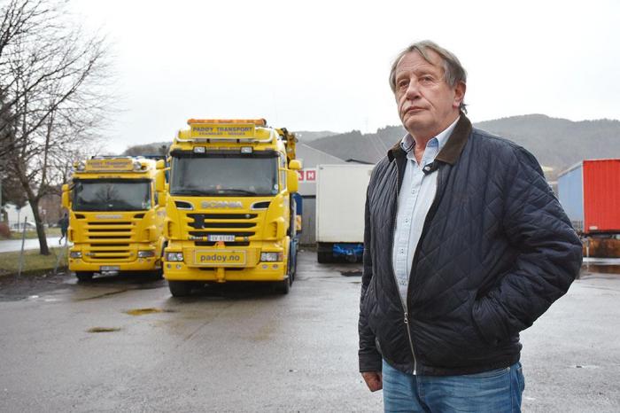 Willy Padøy ønsker ikke at lastebileiere skal måtte ty til selvtekt for å unngå kriminalitet. Foto: Stein Inge Stølen