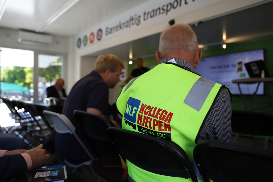 12. november markerte vi NLF Kollegahjelpens dag. Foto: André Kjernsli