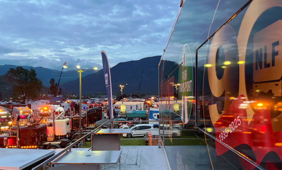 God stemning da NLFs Transportturné besøkte Countryfestivalen i Seljord!