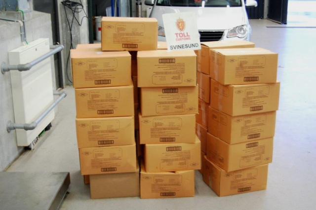 Tatt med 341 kilo and