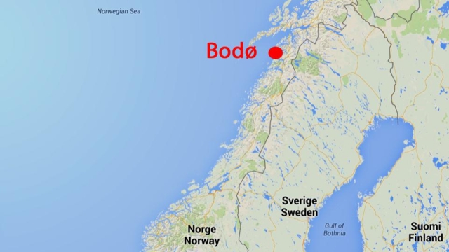 Oslo-Bodø uten stopp