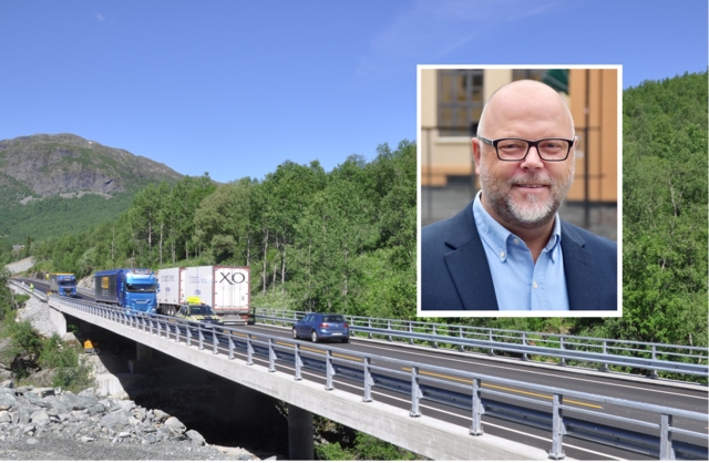 I dag åpner riksveg 52 for modulvogntog: – Vi heiser flagget