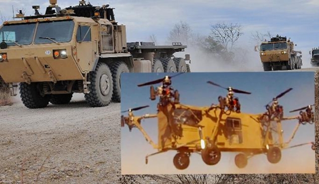 Lastebilen flyr i 250 km/t